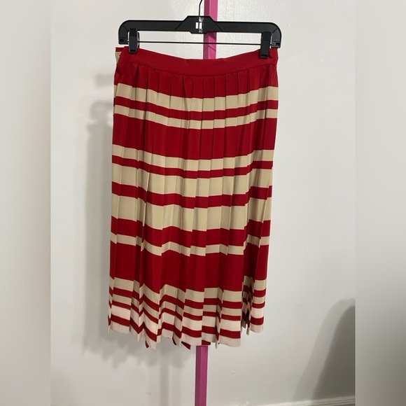 Claiborne Tops - Liz Claiborne vintage Red and Cream Striped Blouse